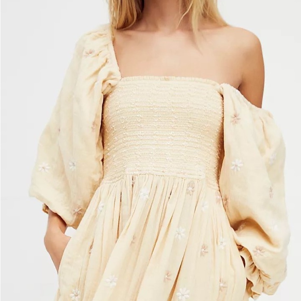 Free People Maxi Dress / cottagecore dress